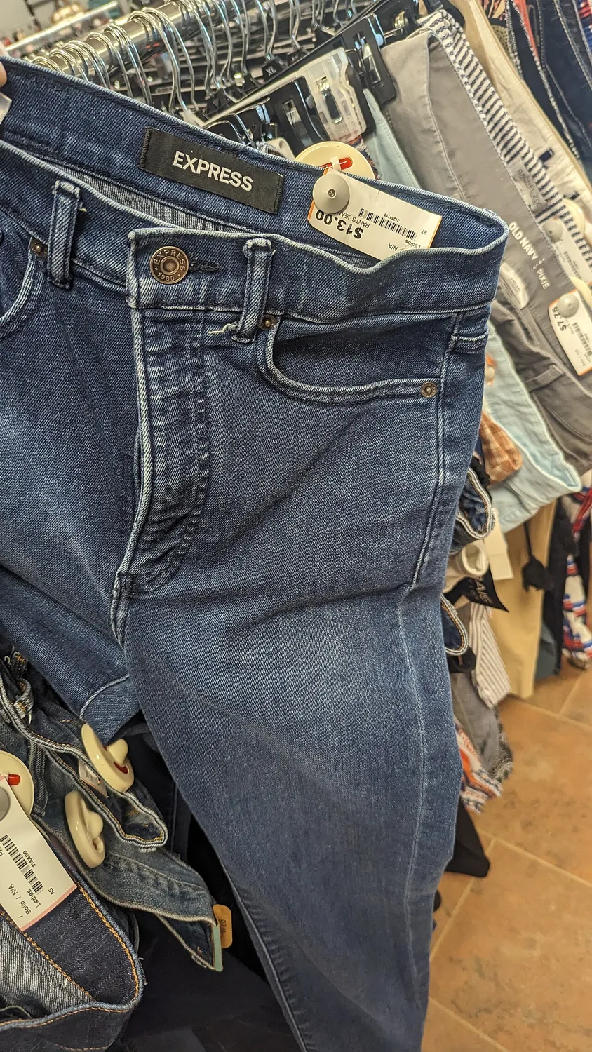 Jean taille haute